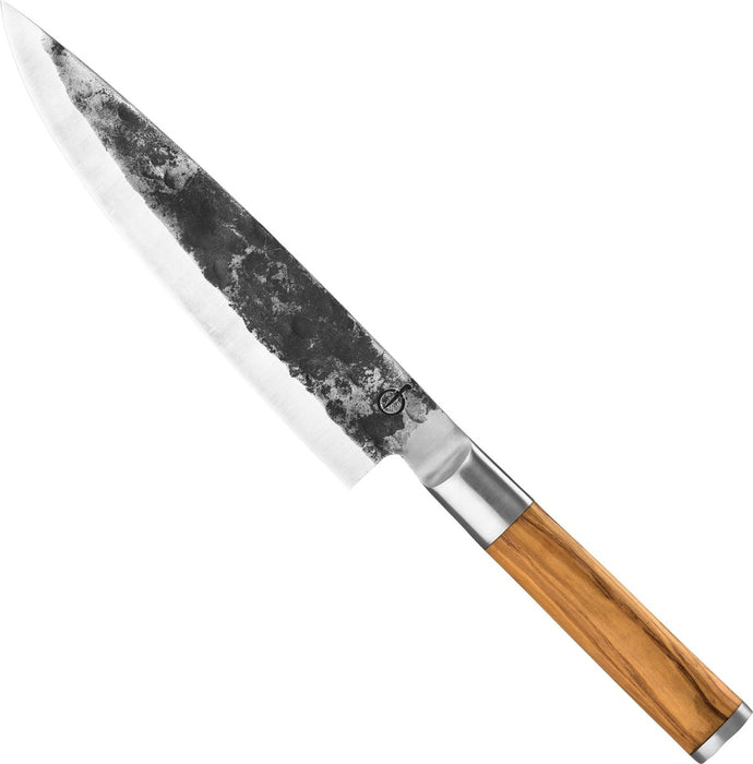 Couteau de chef forgé en olivier
