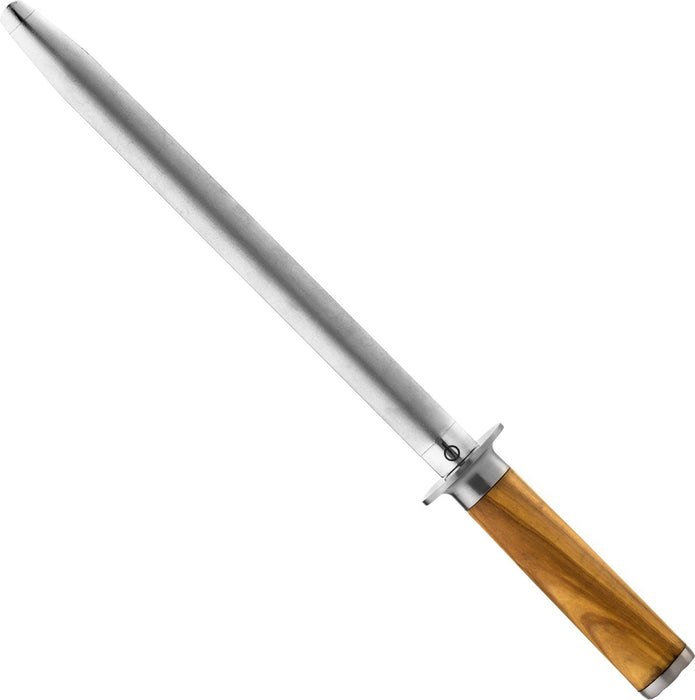 Olive forgée - Fusil à aiguiser diamanté