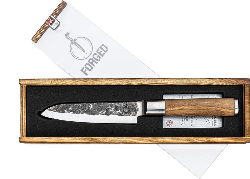 Forged Olive Santokumes - 14 cm