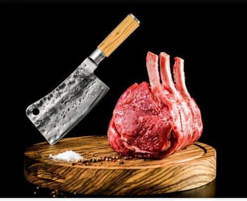 Forged Olive - Aziatisch Hakmes cleaver