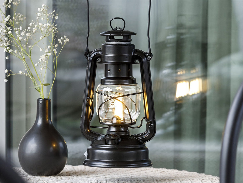 Feuerhand LED Stormlamp 276 - Mat Zwart
