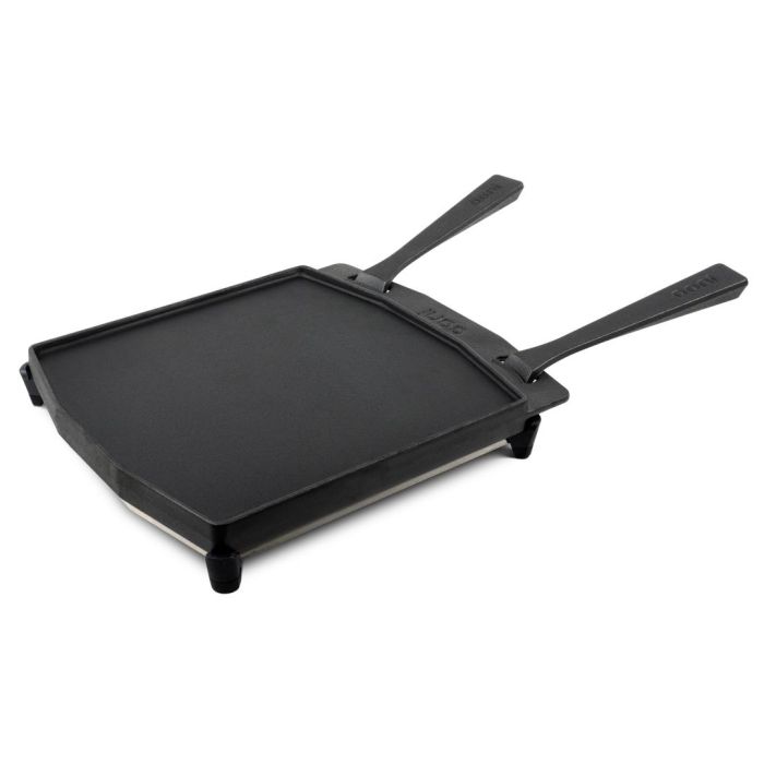 Plaque de cuisson Ooni « Grizzler » double face, en fonte