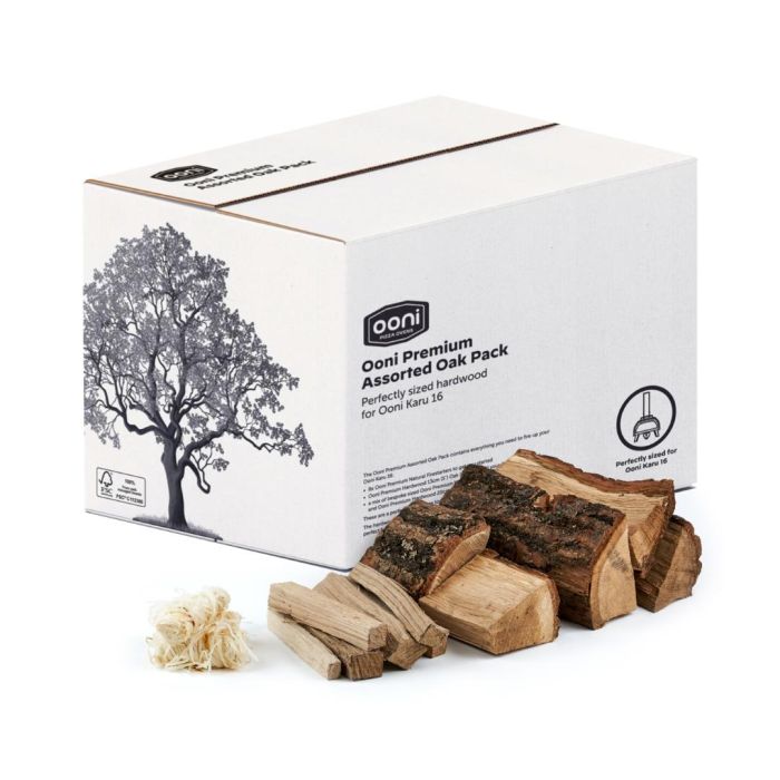 Paquet de bois de chêne assortis