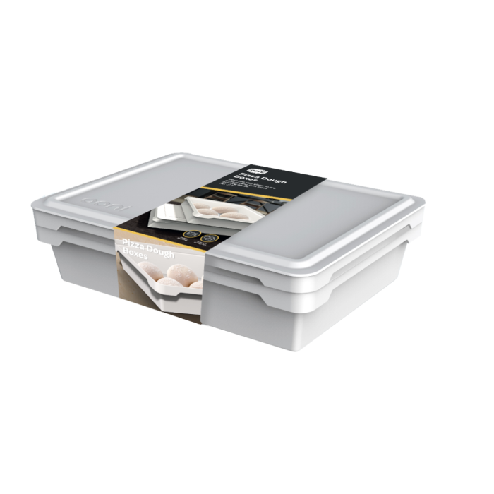 Pizzadeeg kratten, set met 2 stuks