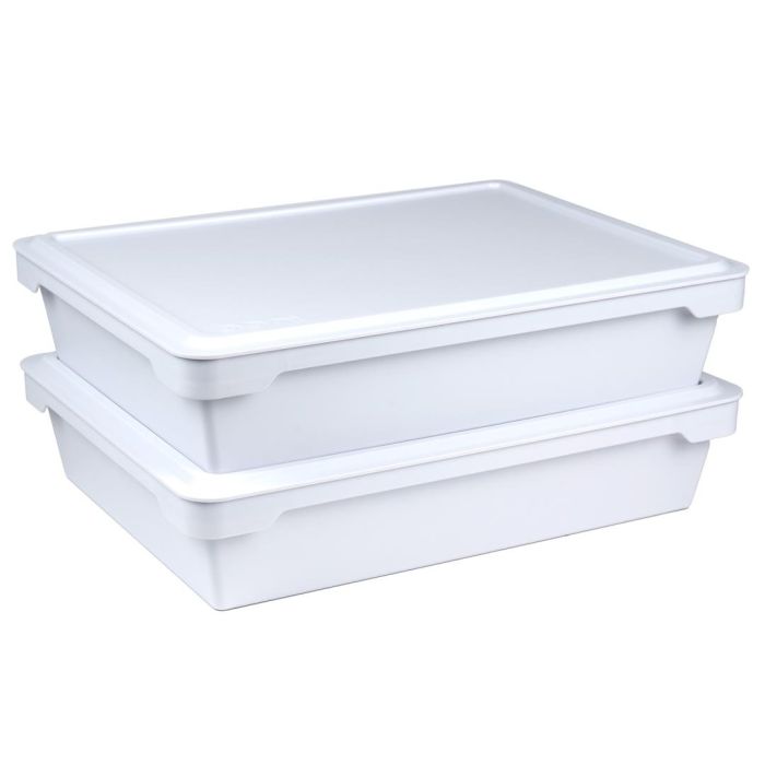 Caisses de pâte à pizza, lot de 2