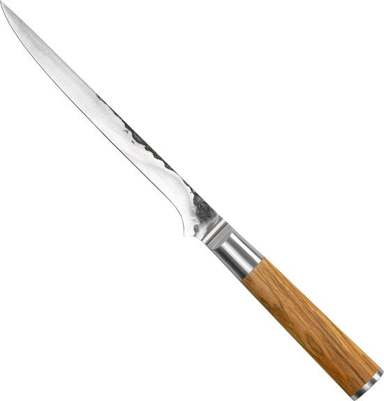 Couteau à fileter le poisson forgé Olive