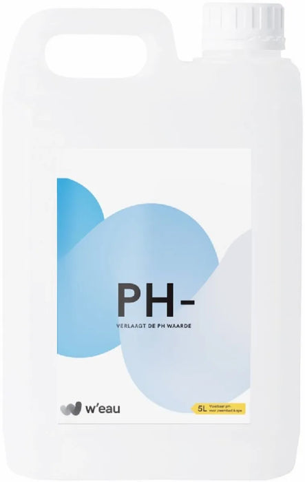 Eau liquide pH minus - 5 litres