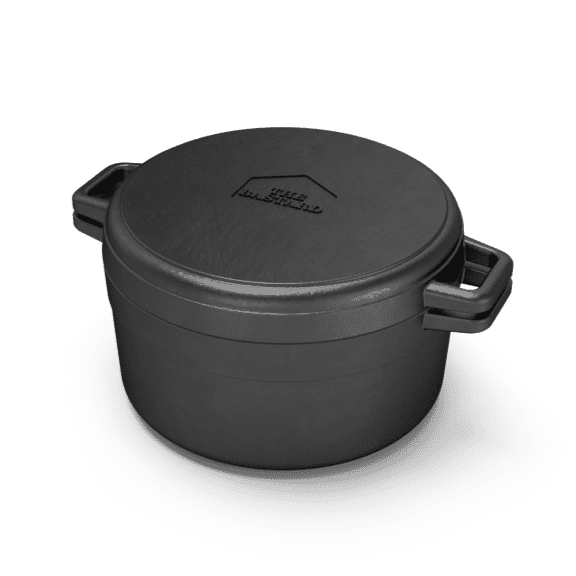 Cocotte et plaque chauffante The Bastard - Grand modèle 28 cm