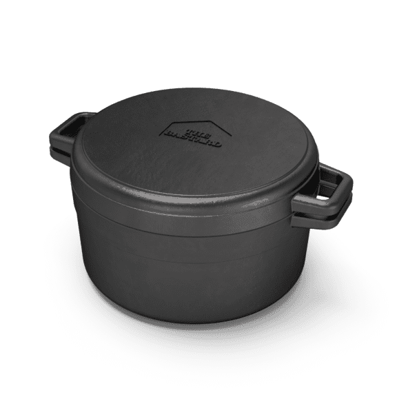 The Bastard Dutch Oven & Griddle - medium 24 cm