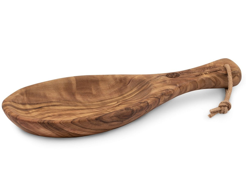 Bol plat Petromax en bois d'olivier - 25 cm