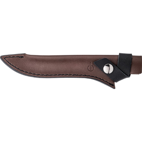 Couteau à désosser avec étui en cuir forgé