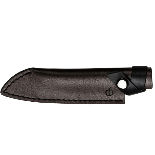 Étui en cuir forgé - Couteau Santoku 14 cm