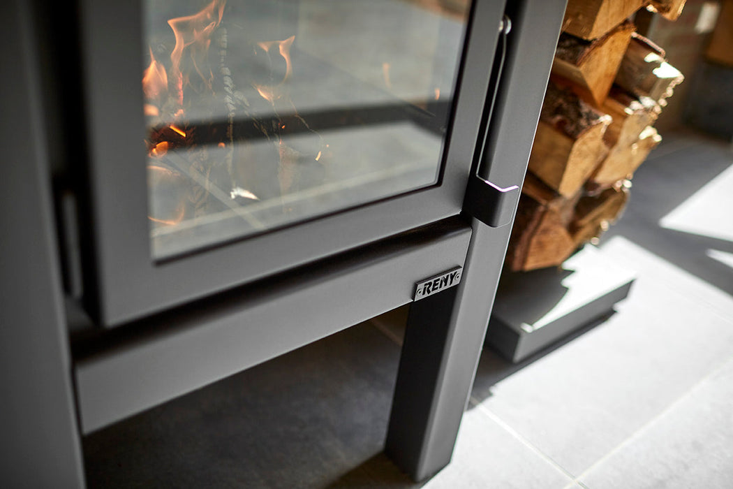 Cheminée de terrasse Quaruba L - Inox Noir