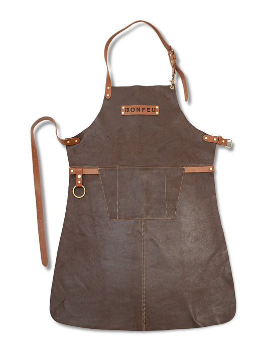 Tablier en cuir BonFeu
