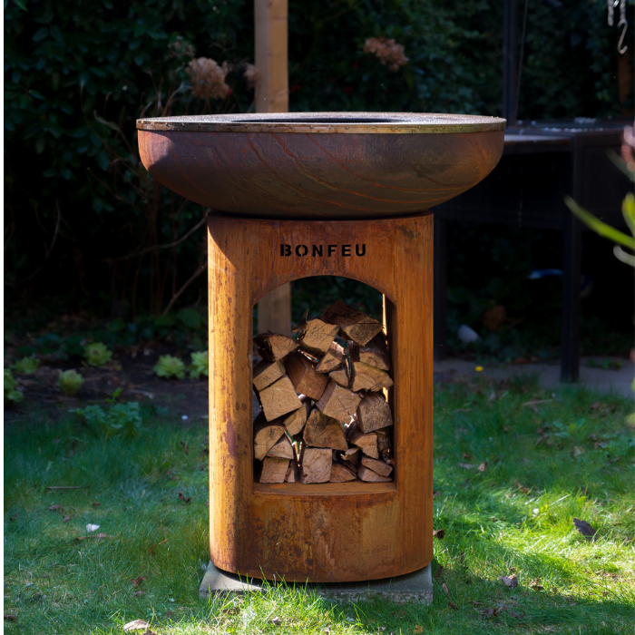 BonFeu BonBiza Acier Corten Ouvert