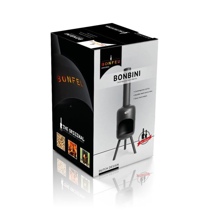 Cheminée de jardin BonFeu BonBini noire