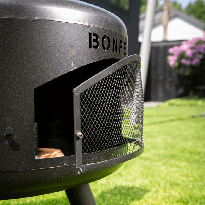 Cheminée de jardin BonFeu BonGiro noire