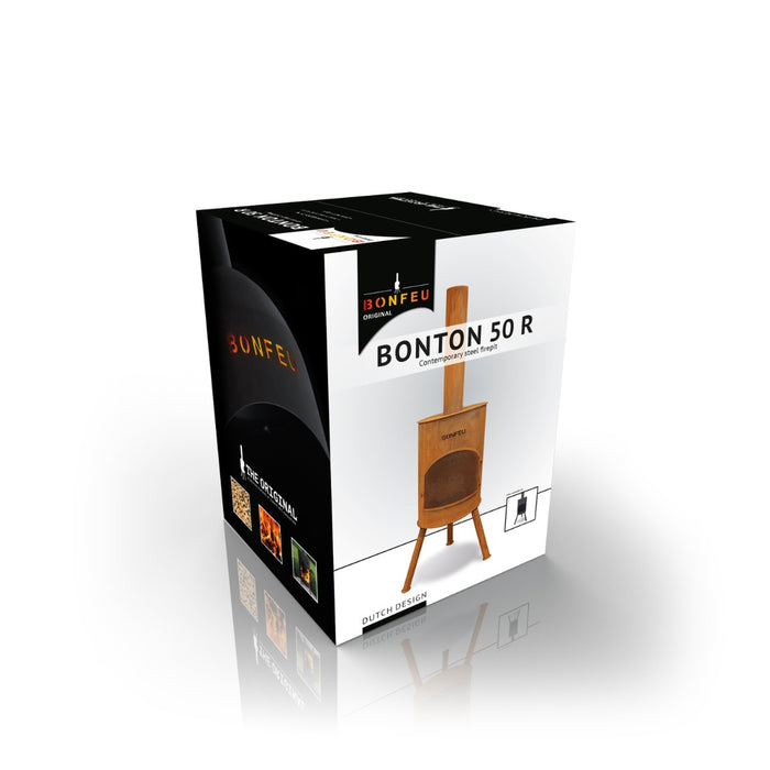 Cheminée de jardin BonTon 50 en Corten