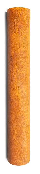 Tuyau Ø100 L66 cm couleur rouille