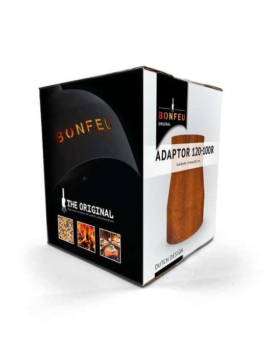 Raccord BonFeu Ø12 à Ø10 cm Noir