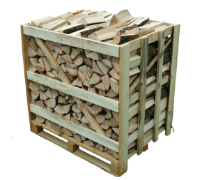 Brandhout beuk ovengedroogd halve pallet (blokken ca. 30 cm)