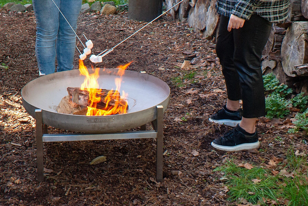 Moodz Fire Bowl Feet stainless steal 60 cm