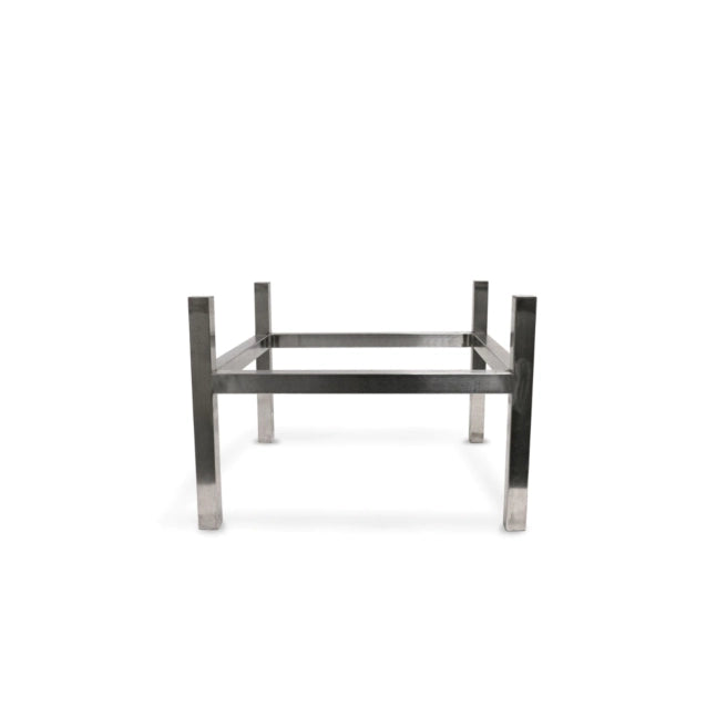 Moodz FEET carré 60 cm Acier inoxydable