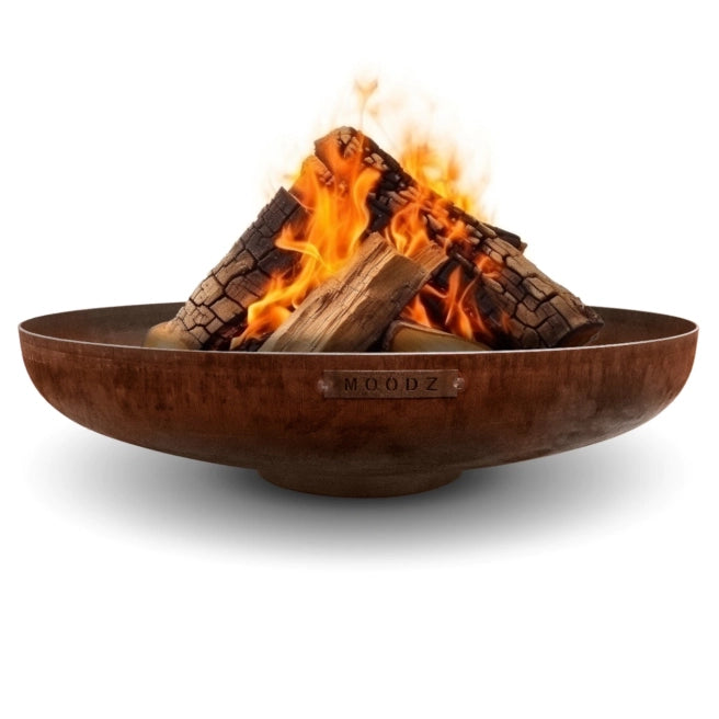 Brasero Moodz 80 en acier Corten