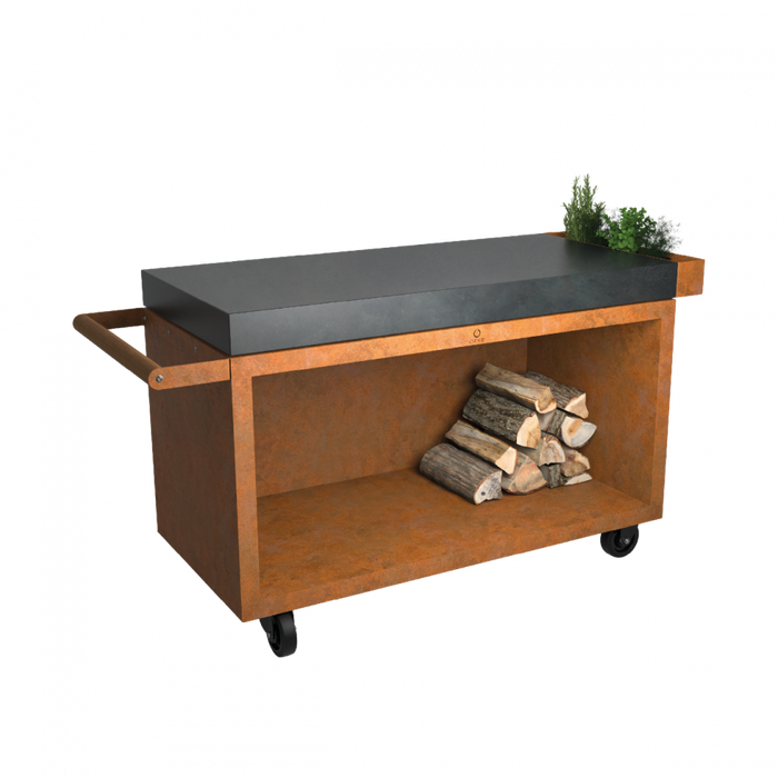 Table de mise en place OFYR Corten 135 PRO Gris foncé Céramique