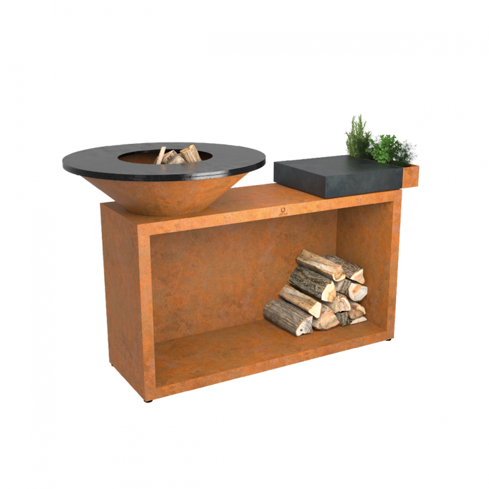 OFYR Island Corten 85 Gris Foncé Céramique