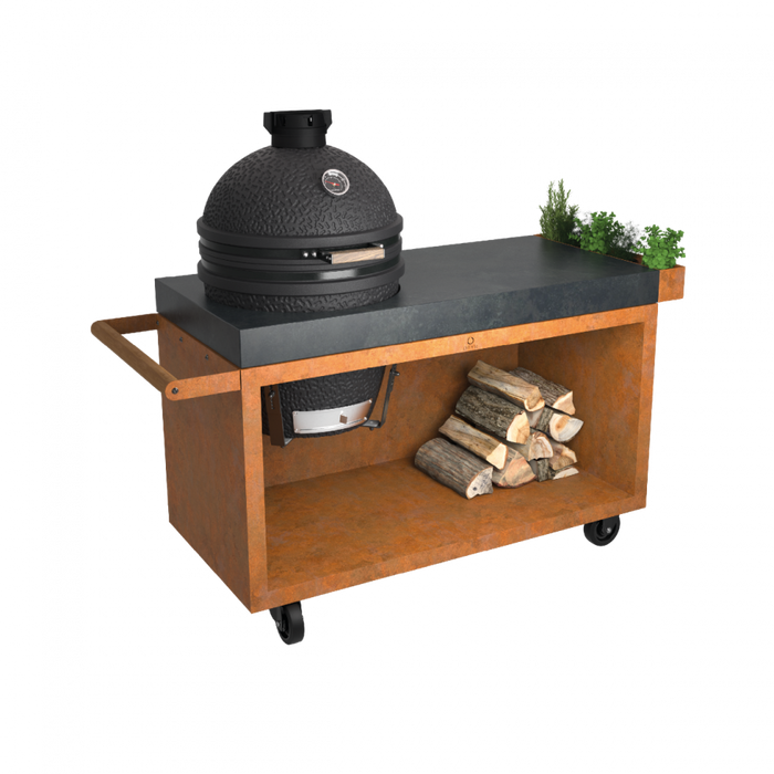 OFYR Kamado Table Corten 135 PRO Béton TB