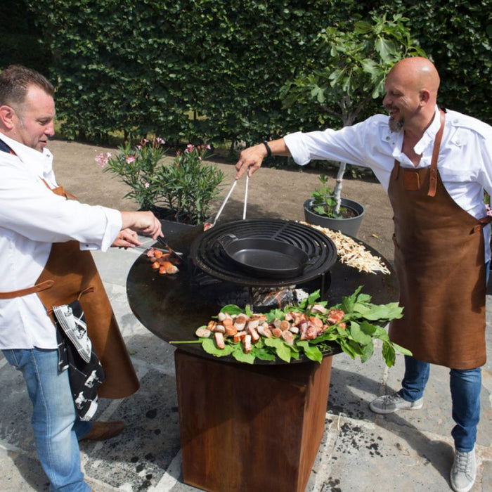 Tablier en cuir OFYR - marron