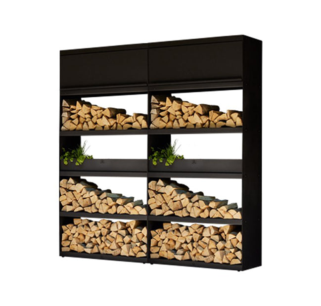 Topdeal: OFYR Wood Storage Black 200