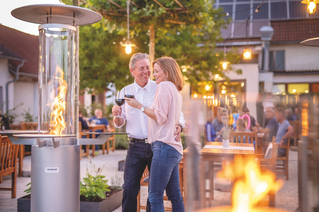 Chauffage de terrasse à granulés Häussler XL