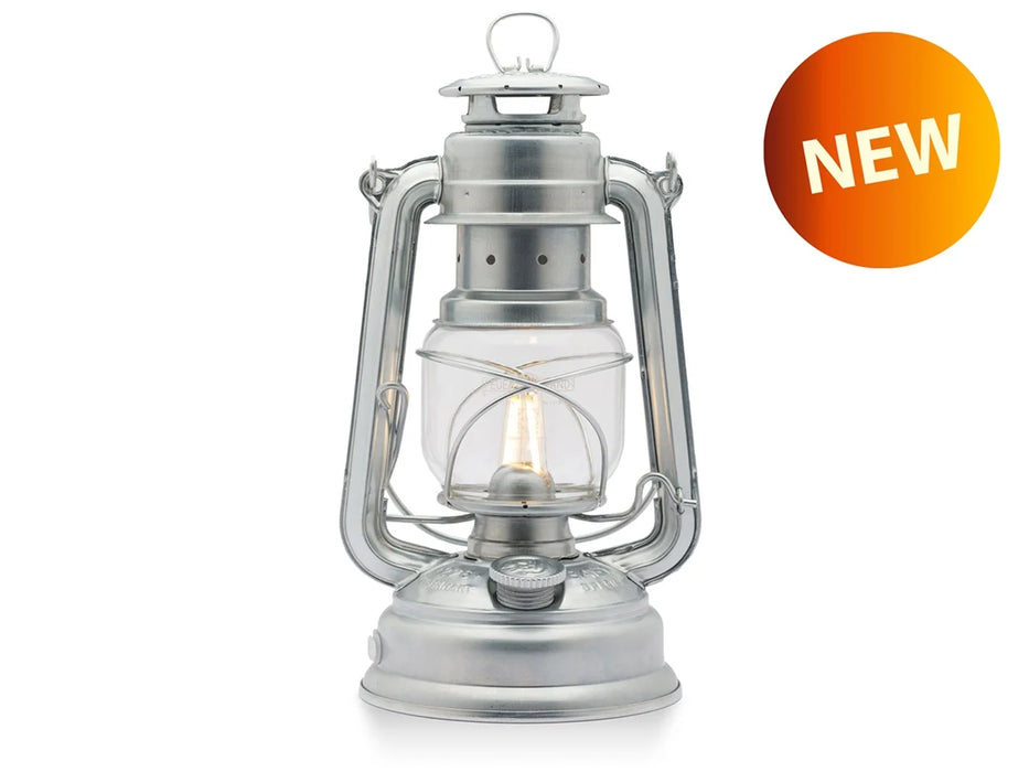 Feuerhand LED Stormlamp 276 - Zink