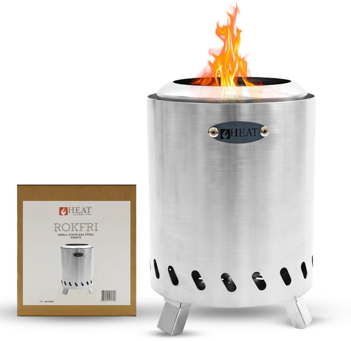 HEAT Rookvrije Vuurkorf Rokfri Small - RVS