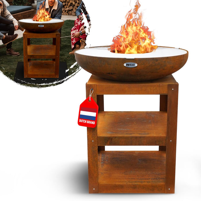 HEAT Bakka Vuurschaal met Bakplaat