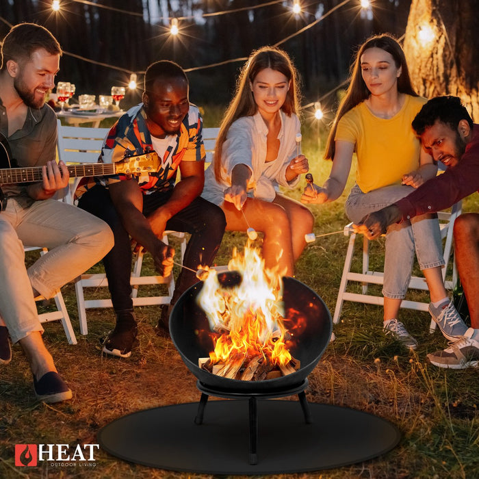 HEAT Vuurkof Kappa Zwart