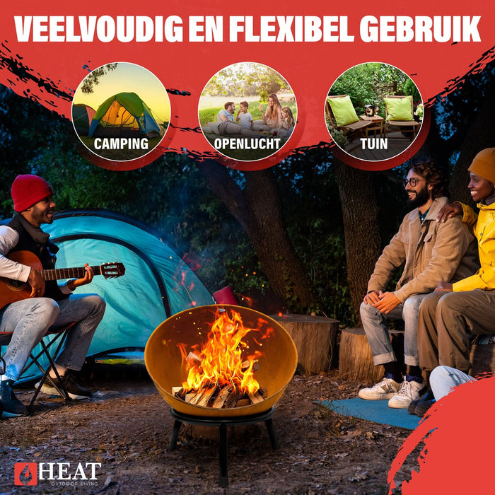 HEAT Vuurkorf Kappa Roest