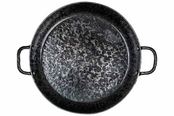 Forged Essentials bakpan Ø28 met dubbele handgrepen voor alle vuren incl. inductie