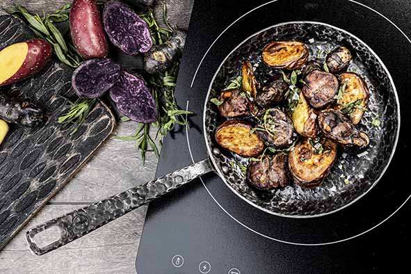 Forged Essentials braadpan Ø20 cm met steel voor alle vuren incl. inductie