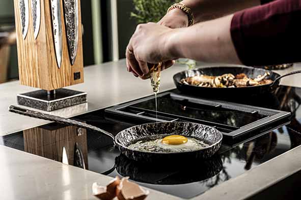 Forged Essentials braadpan Ø20 cm met steel voor alle vuren incl. inductie