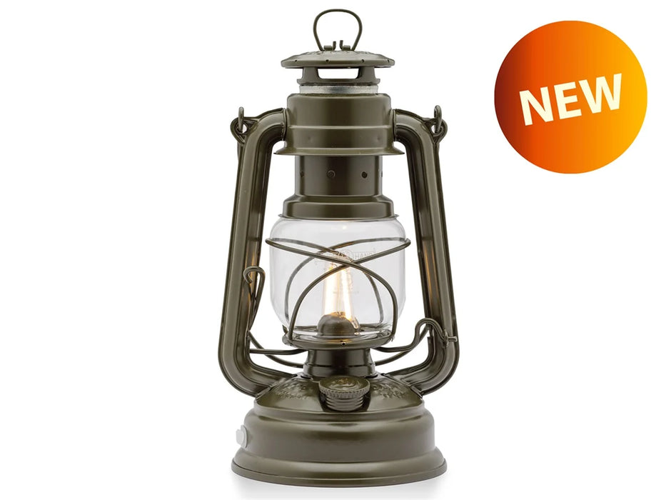 Feuerhand LED Stormlamp 276 - Olijf Groen