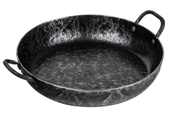 Forged Essentials bakpan Ø24 met dubbele handgrepen voor alle vuren incl. inductie