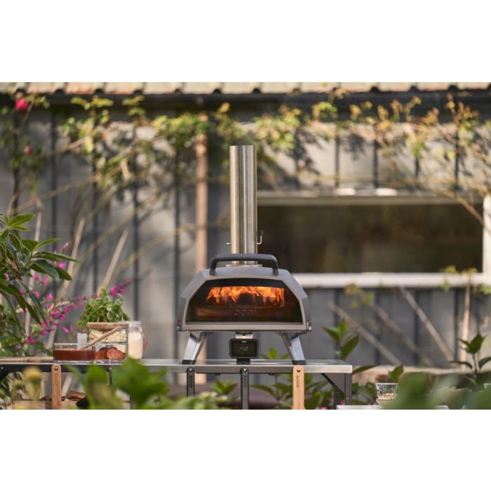 Pizzaoven Karu 2 Pro, hout of houtskool gestookt