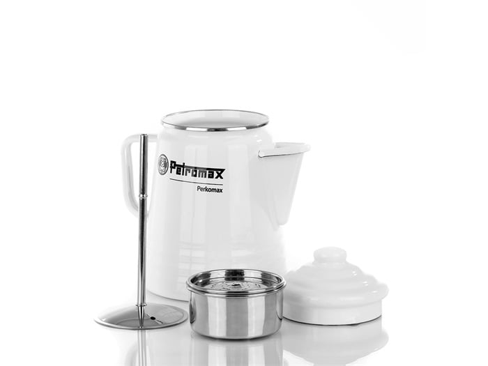 Petromax Emaille Perculator Perkomax - Wit 1,3L