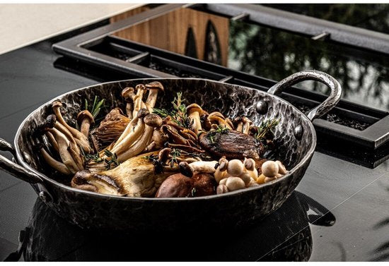 Forged Essentials bakpan Ø20 met dubbele handgrepen voor alle vuren incl. inductie