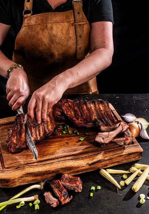 Forged Essentials snijplank acacia - medium 45 x 30 x H3,5CM