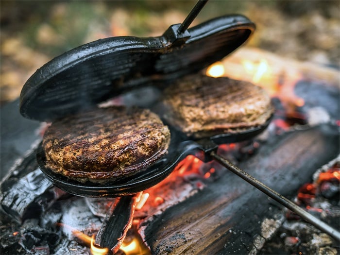 Petromax Gietijzeren Hamburger Ijzer