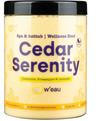 W'eau badzout - Cedar Serenity - 1250 gram